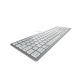 2. CHERRY KC 6000C für MAC Tastatur, universell, USB, QWERTZ, Neusilber