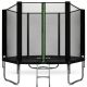 7. VIRTUFIT TRAMPOLIN MIT SICHERHEITSNETZ – SCHWARZ – 251 CM