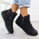 10. Damen-Lederboots, wasserdicht, schwarz – Rieker Z0056-00