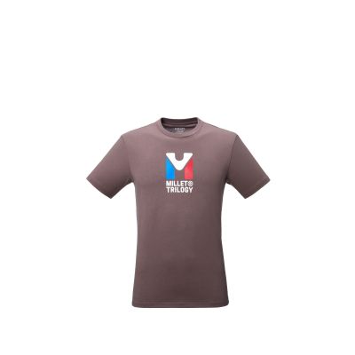 MILLET Chamonix Tri Ts Ss M lila Pflaume Herren T-Shirt