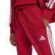 4. adidas Essential 3-Streifen Herrenhose aus French Terry, burgunderrot, KR2702