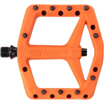 Fahrradpedale (breite Plattformen) LEATT Pedale Composite AllMtn 2.0 Flat Einheitsgröße