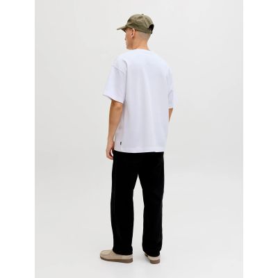 6. Jack&Jones T-Shirt JJEBARRON TEE SS O-NECK NOOS 12298906 WEISS