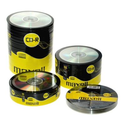 3. MAXELL CD-R 700 MB 52 x 80 Min., Blisterverpackung, 50 Stück
