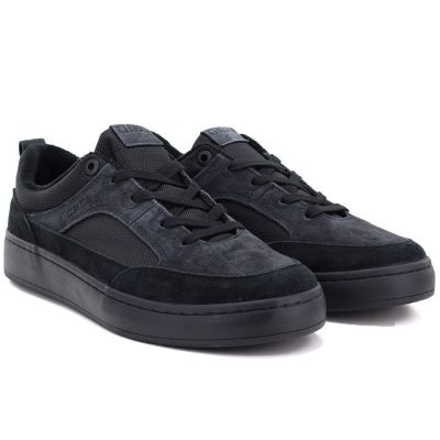 5. Schwarze Herren-Sneaker aus Leder, Big Star UU174118