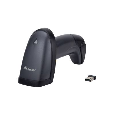 2. Kabelloser 2D-Laser-Barcodescanner / 2,4 GHz + BT + Hlt