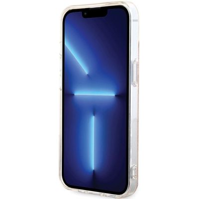 5. Guess IML 4G MagSafe Hülle für iPhone 15 / 14 / 13 – Rosa