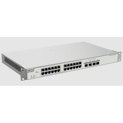 5. Ruijie Networks RG-NBS3200-24GT4XS-P-V2 Netzwerk-Switch, Managed L2+ Gigabit Ethernet (10/100/1000), PoE-fähig, Grau