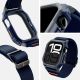 9. Spigen Lite Fit "Pro" Armband für Apple Watch 10 46mm - Marineblau