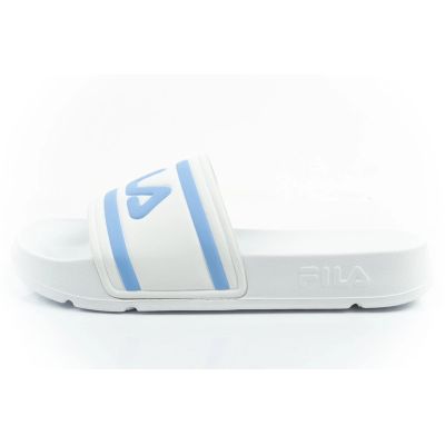 2. Fila Damen-Sport-Flip-Flops Morro, bequeme weiße Hausschuhe für den Pool