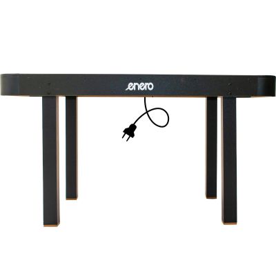 13. Luftanschlusstisch 152,4 x 76,2 x 81,3 cm, Schwarz