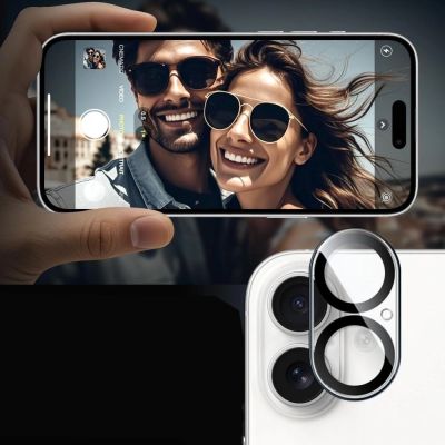 3. Tech-Protect Cam Fit+ Kameraabdeckung für iPhone 17 – Transparent