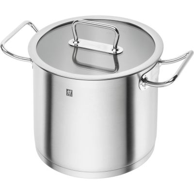 Zwilling Pro hoher Suppentopf mit Deckel - 8,1 Liter