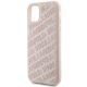 6. Karl Lagerfeld Quilted K Pattern Hülle für iPhone 11 / Xr – Rosa