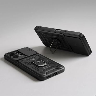 7. Tech-Protect CamShield Pro Hülle für Xiaomi Redmi 17 4G / 5G - Schwarz