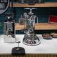 10. La Pavoni Milano manueller Hebel-Espressokocher, silber