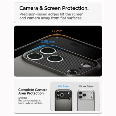 14. Spigen Tough Armor Hülle für iPhone 18 Pro Max / 17 Pro Max – Schwarz