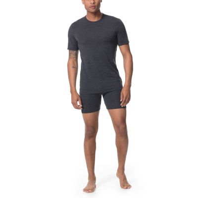 4. Icebreaker 103033001 XL Shirt/Top Rundhals Kurzarm Lycra, Nylon