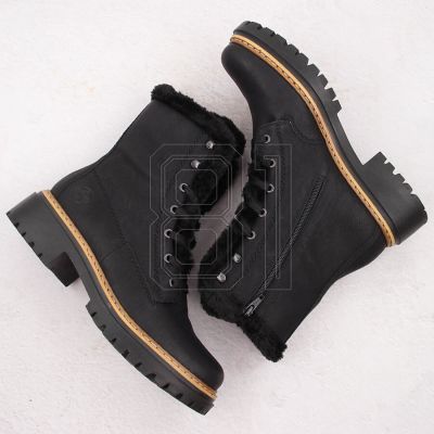 16. Rieker W 72625-00 RKR714 Fur Boots
