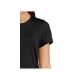 5. CASALL Essential Mesh Detail Tee Schwarz