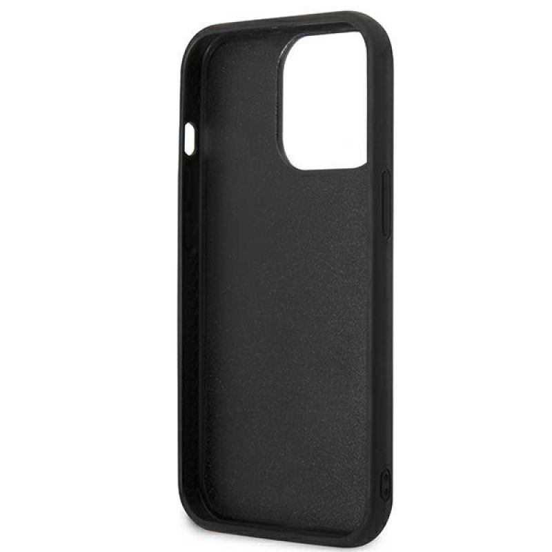 7. Karl Lagerfeld KLHCP13L3DRKCK iPhone 13 Pro / 13 6.1" schwarz/schwarz Hardcase Karl&Choupette Ikonik 3D