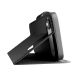 7. Puro Wallet Stand Case für iPhone 17 Air aus Öko-Leder, mit Klappe, Geldbörse und Standfunktion - Schwarz