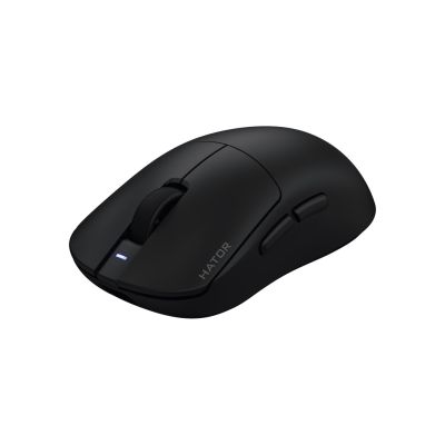 2. HATOR Quasar 3S Pro Kabellose Gaming-Maus, Rechtshänder, Funkfernbedienung + Bluetooth + USB Typ-C, optischer Sensor, 30.000 DPI