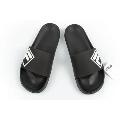 3. Fila Herren-Sportpantoffeln Morro, bequem und modisch, schwarz