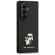 5. Karl Lagerfeld Saffiano Karl&Choupette Pin Case für Samsung Galaxy Z Fold7 – Schwarz