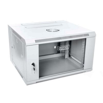 7. Digitus DN-WD19 06U/550 6U Rack-Wandschrank Hellgrau