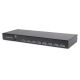 18. Digitus Modularkonsole mit 17-Zoll-TFT-Monitor (43,2 cm), 8-Port-KVM-Switch und Touchpad, US-Tastatur
