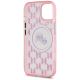 7. Karl Lagerfeld IML Monogram Karl & Choupette Head MagSafe-Hülle für iPhone 15 Plus – Rosa