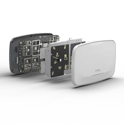 9. Wi-Fi 7 Access Point Zyxel WBE660S 2,4 GHz (4x4)/5 GHz (4x4)/6 GHz (4x4) PoE+/PoE++ 1x1 Gbit/s 1x10 Gbit/s