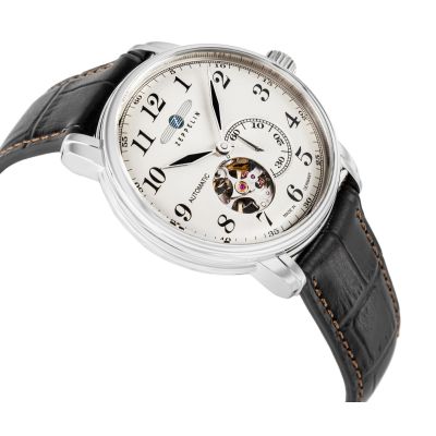3. Herrenuhr ZEPPELIN LZ127 Graf Zeppelin Automatik 7666-5 + BOX