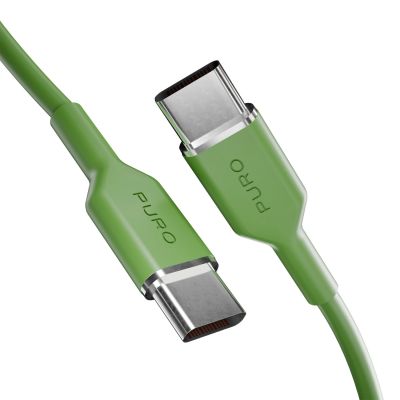 4. Puro ICON USB-C – USB-C-Kabel 1,5 m – grün