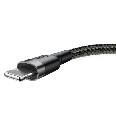 2. Baseus Cafule USB-A / Lightning 1,5A QC 3.0 Kabel 2 m - Schwarz