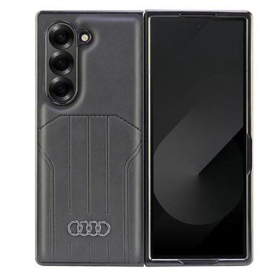 2. Audi Kunstleder MagSafe Case für Samsung Galaxy Z Fold 6 - Schwarz