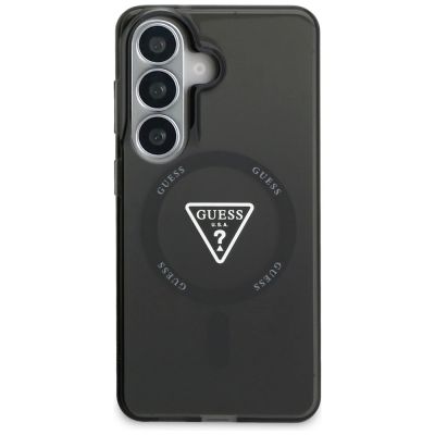 3. Guess IML Gradient Triangle MagSafe Hülle für Samsung Galaxy S26 - Schwarz