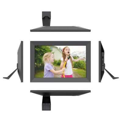 5. Wozinsky WRC-32 10,1" Digitaler Bilderrahmen mit Frameo 32GB App - Schwarz