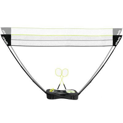 16. VIRTUFIT 2-IN-1 TRAGBARES BADMINTON- UND TENNISSET - INKLUSIVE TASCHE UND SCHLÄGER