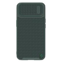 Nillkin Textured S Case iPhone 14 Pro Max Panzerhülle mit Kameraabdeckung dunkelgrün