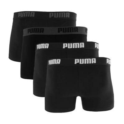 4. Puma Basic Herren-Boxershorts, 4er-Pack, Schwarz, 938198 01