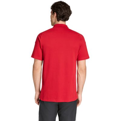 3. Herren-Poloshirt adidas Tiro 26 League rot KF3400