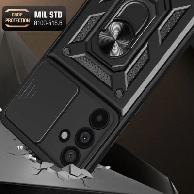3. Tech-Protect CamShield Pro Hülle für Samsung Galaxy A56 5G - Schwarz