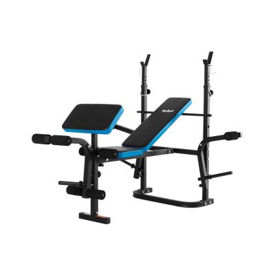 7. REBEL ACTIVE multifunktionale verstellbare Trainingsbank mit Preacher Bench