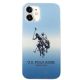 3. US Polo Assn. Gradient Pattern Collection iPhone 12 mini Hülle - Blau