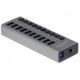 5. Externer USB 3.0-Hub von Delock mit 10 Ports und Schaltern