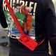 16. Kordelhülle Gelhülle mit Umhängeband Kette Handtasche Umhängeband Samsung Galaxy S21 Ultra 5G blau