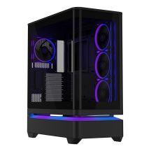 ASUS PRIME AP304 TG ARGB SCHWARZES Gehäuse