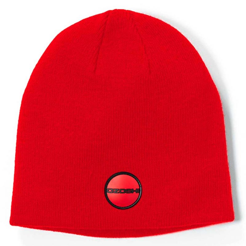 2. Ozoshi Hanako Classic Beanie rot OWH20CB004